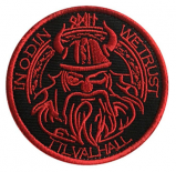 In Odin We Trust Till Valhall - Aufnäher