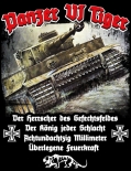Tiger Panzer - Aufkleber