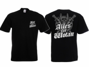 Wotan - T-Shirt schwarz