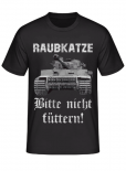 Tiger Panzer Raubkatze Bitte nicht füttern T-Shirt