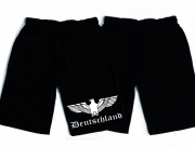 Reichsadler Deutschland - kurze Hose schwarz