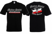 Meine Heimat Reichsadler - Wunschdruck - T-Shirt schwarz