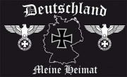 Deutschland Meine Heimat Reichsadler Fahne 150x90cm