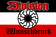 Division Wunschdruck SWR Schwarze Sonne Blechschild