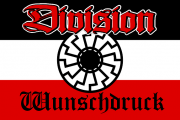 Division Wunschdruck SWR Schwarze Sonne Fahne 150x90cm