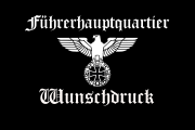 Führerhauptquartier Wunschdruck Blechschild