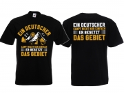 Deutsche campen nicht - T-Shirt schwarz