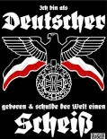 Deutscher Reichsadler Aufkleber