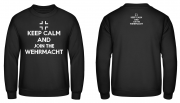 Keep Calm and join the Wehrmacht Pullover