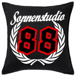 Auch ohne Sonne braun Sonnenstudio 88 Kissen