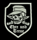 Ehre und Treue Totenkopf Aufnäher