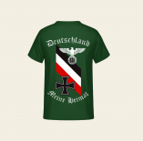 Deutschland, meine Heimat - T-Shirt Rückendruck