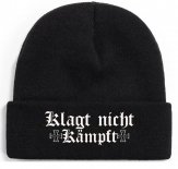 Klagt nicht kämpft Wintermütze