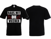 Raus mit die Viecher T-Shirt