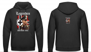 Erwin Rommel Legenden sterben nie Kapuzenpullover