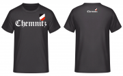 Chemnitz(Wunschdruck möglich) schwarz weiss rot T-Shirt