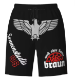 Auch ohne Sonne braun kurze Hose Badehose