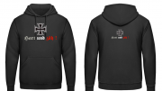 Hart und zäh Eisernes Kreuz Kapuzenpullover