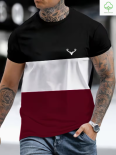 Schwarz Weiss Rot T-Shirt