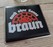 Auch ohne Sonne braun Zigarettenetui(Einzelstück)