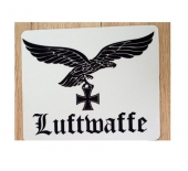 Luftwaffe Adler+Eisernes Kreuz+Aufschrift Luftwaffe - Mauspad