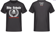 Alte Schule Totenkopf Treue T-Shirt