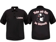 Landser eine deutsche Legende Ruhm und Ehre der Wehrmacht Polo-Shirt