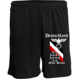 Deutschland meine Heimat schwarz weiss rot Kurze Hose