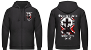 Deutsch sein heisst treu sein Soldat Kapuzenjacke