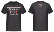 Deutscher durch die Gnade Gottes schwarz weiss rot T-Shirt