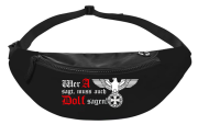 Wer A sagt muss auch Dolf sagen Bauchtasche
