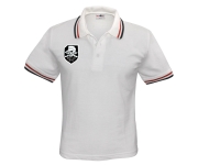 Gebirgsjäger Ehre und Treue Totenkopf Aufnäher Poloshirt