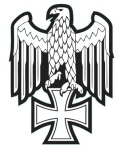 Reichsadler wasserfester Aufkleber
