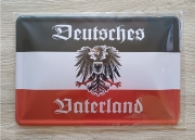 Deutsches Vaterland Blechschild