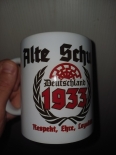 Alte Schule 1933 schwarze Sonne 4 Tassen