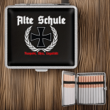 Alte Schule Eisernes Kreuz Zigarettenetui