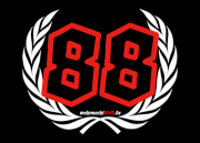 88 80 Aufkleber