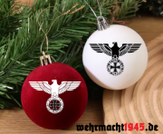 Reichsadler 2 Weihnachtskugeln