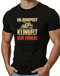 Tiger Panzer die Rohrpost klingelt nur einmal T-Shirt