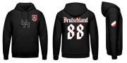 44 88 Deutschland Kapuzenpullover