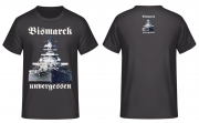 Schlachtschiff Bismarck unvergessen T-Shirt