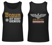 Braun ist bunt genug Muskelshirt