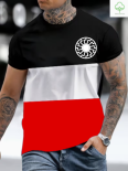 Schwarz Weiss Rot schwarze Sonne T-Shirt