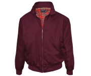 Harrington Jacke Burgundy