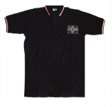 Schwarze Sonne Reichskriegsflagge Aufnäher Poloshirt