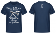 MG 42 1500 x 7,92mm pro Minute Opas Säge des Friedens - T-Shirt