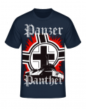 Panther Panzer Balkenkreuz T-Shirt