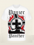 Panther Panzer Balkenkreuz T-Shirt