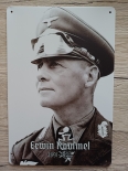 Erwin Rommel Blechschild