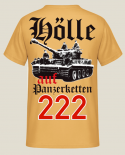 Tiger Panzer Hölle auf Panzerketten T-Shirt